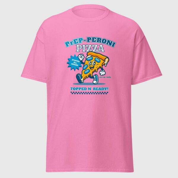 PrEP-PERONI Pizza - Gay Pun Shirt - Image 2
