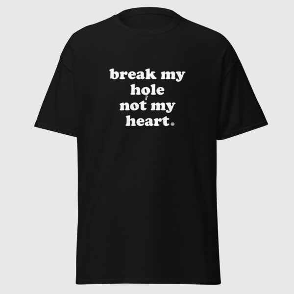 Break My Hole Not My Heart - Naughty Gay Shirt