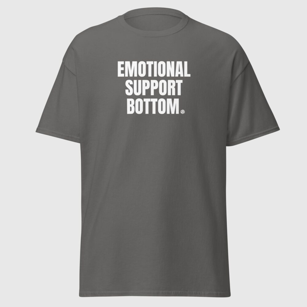 Emotional Support Bottom - Funny Queer Tee - Image 3