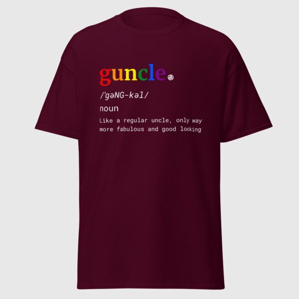 Guncle - Funny Gay Pride Shirt - Image 2