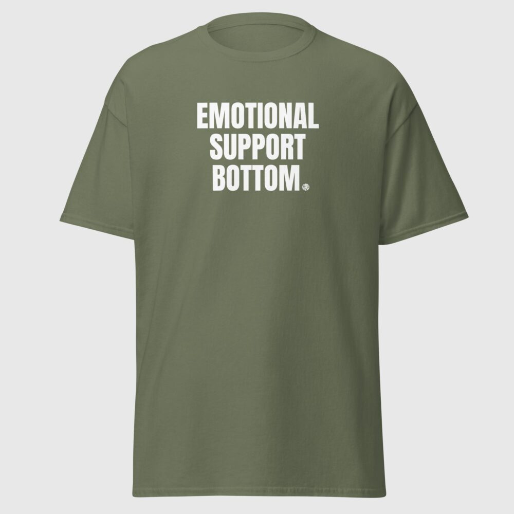 Emotional Support Bottom - Funny Queer Tee - Image 5
