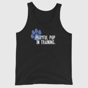 Playful Pup In Training - Pup Play Tank Top