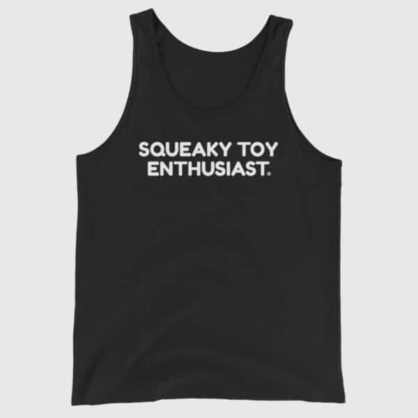 Squeaky Toy Enthusiast - Funny Pup Play Tank Top