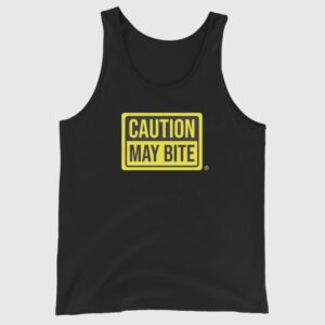 Caution, May Bite - Pup Play Tank Top