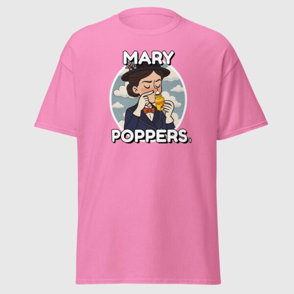 Mary Poppers - Rush Funny Gay T-Shirt - Image 2