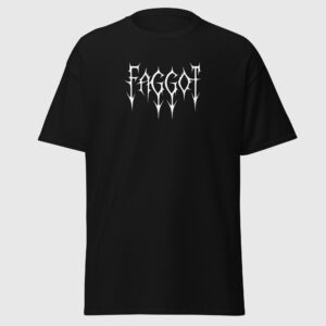 Faggot - Cyber Sigilism Font Gay Shirt