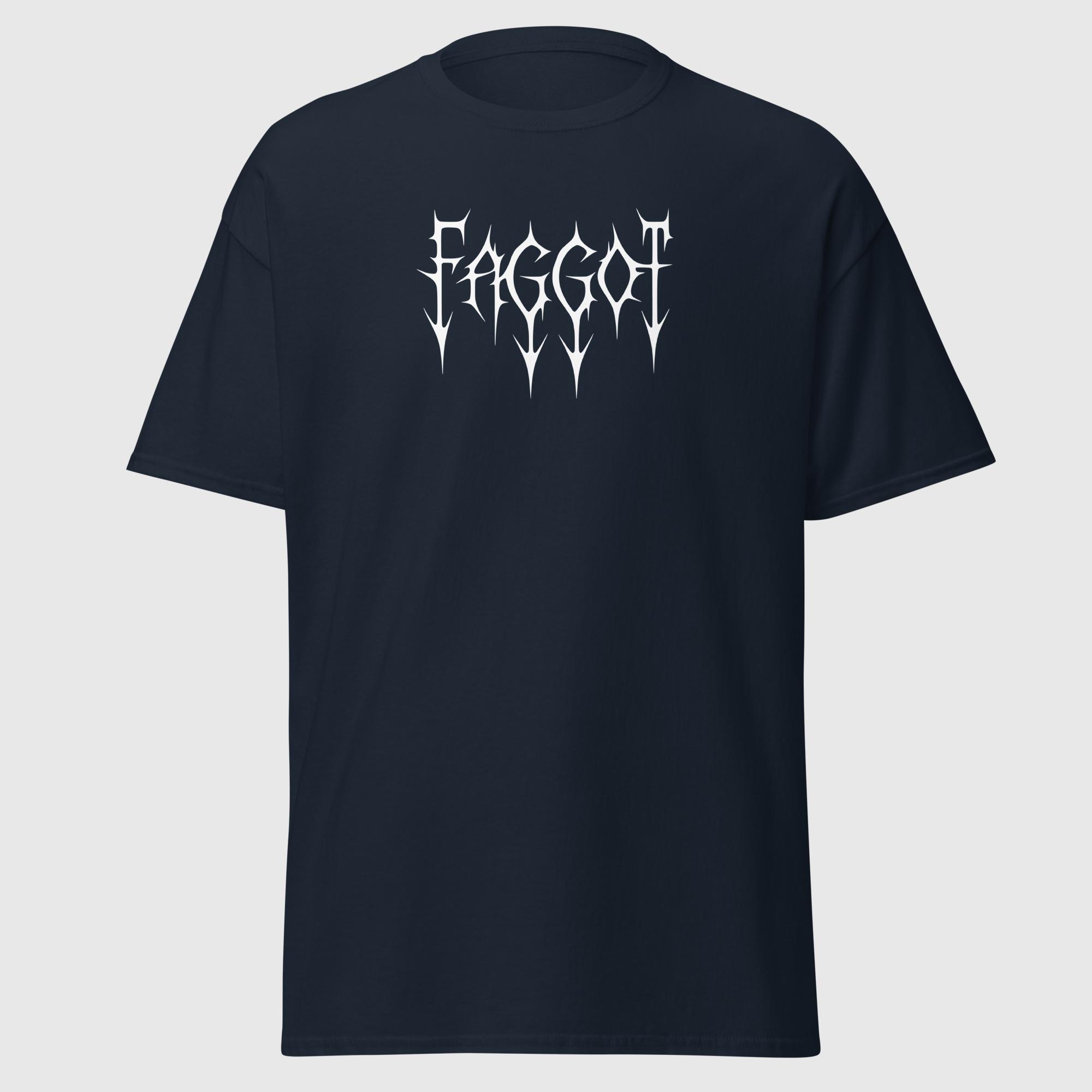 Faggot - Cyber Sigilism Font Gay Shirt - Image 5