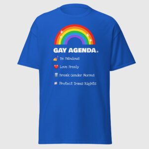 Gay Agenda - Funny Gay Pride Shirt