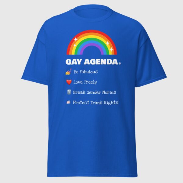 Gay Agenda - Funny Gay Pride Shirt