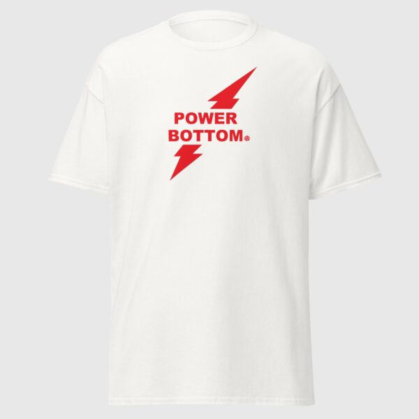 Power Bottom - Rush Poppers - Fun Gay Tee - Image 3
