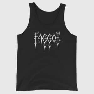 Faggot – Cyber Sigilism Font Gay Tank Top