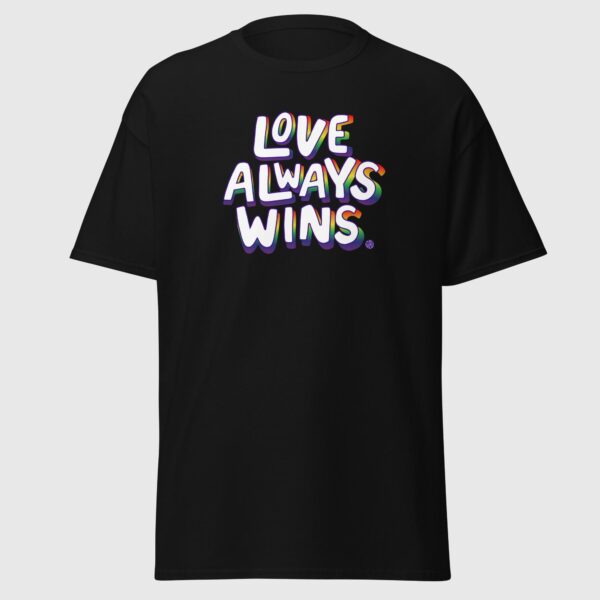 Love Always Wins - Queer Pride Tee - Image 3