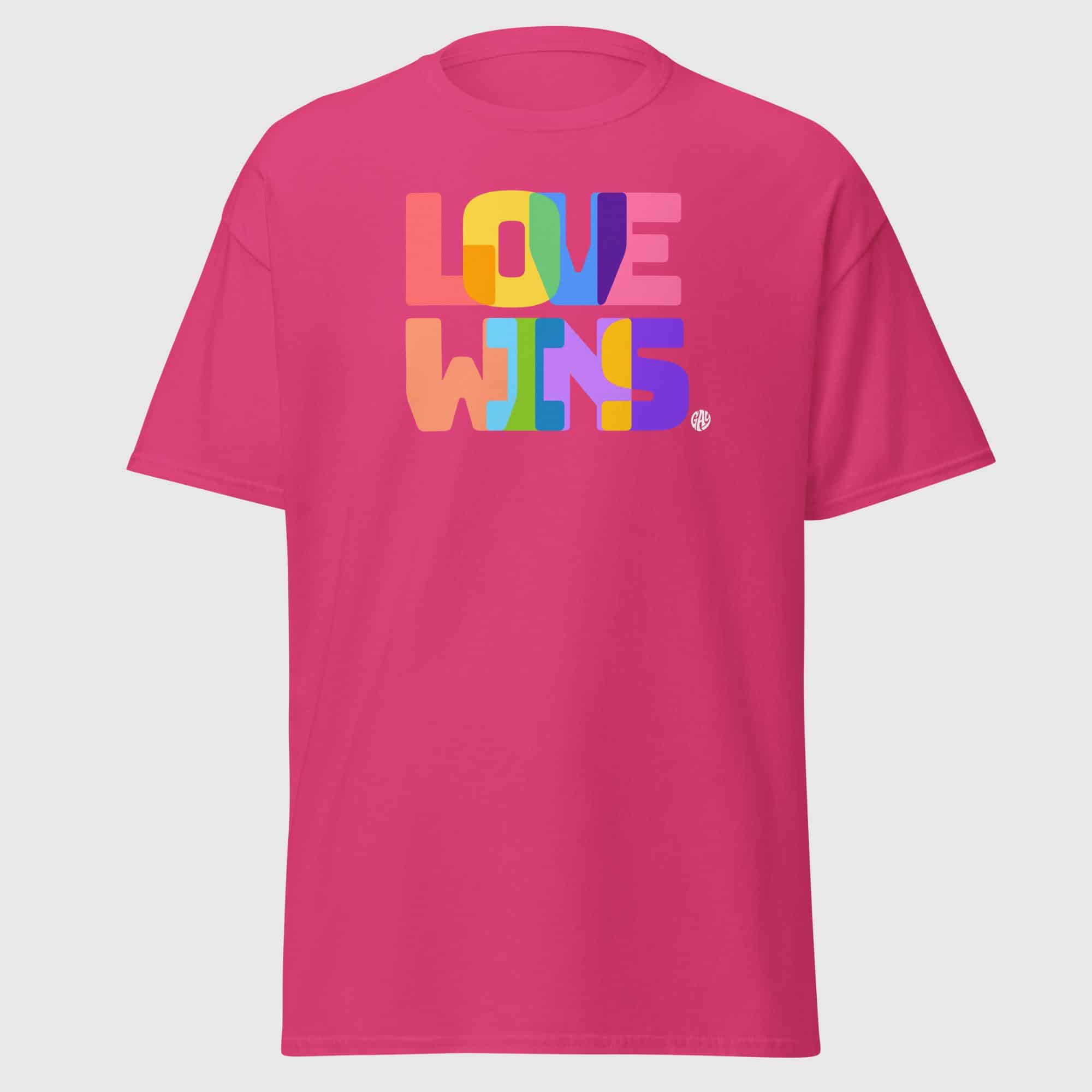 Love Wins - Gay Pride Shirt - Image 6