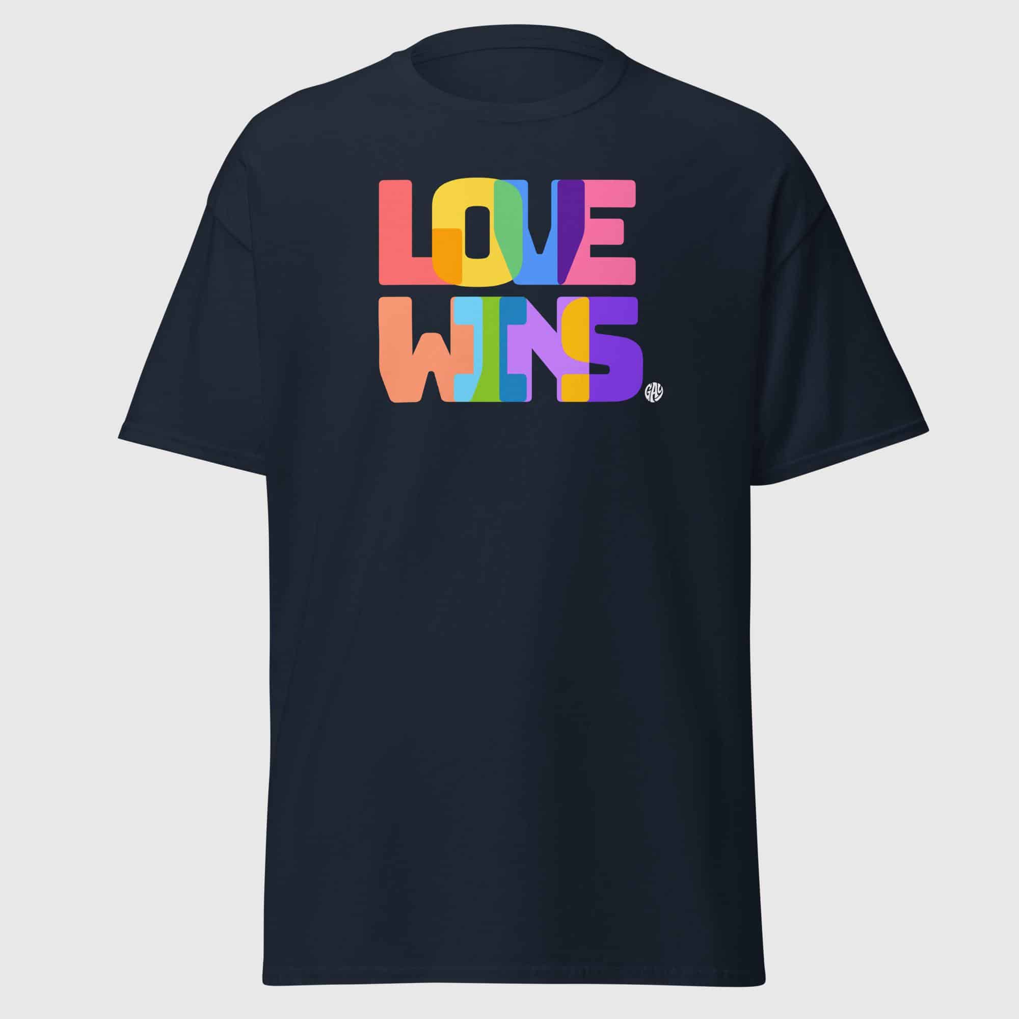 Love Wins - Gay Pride Shirt - Image 2