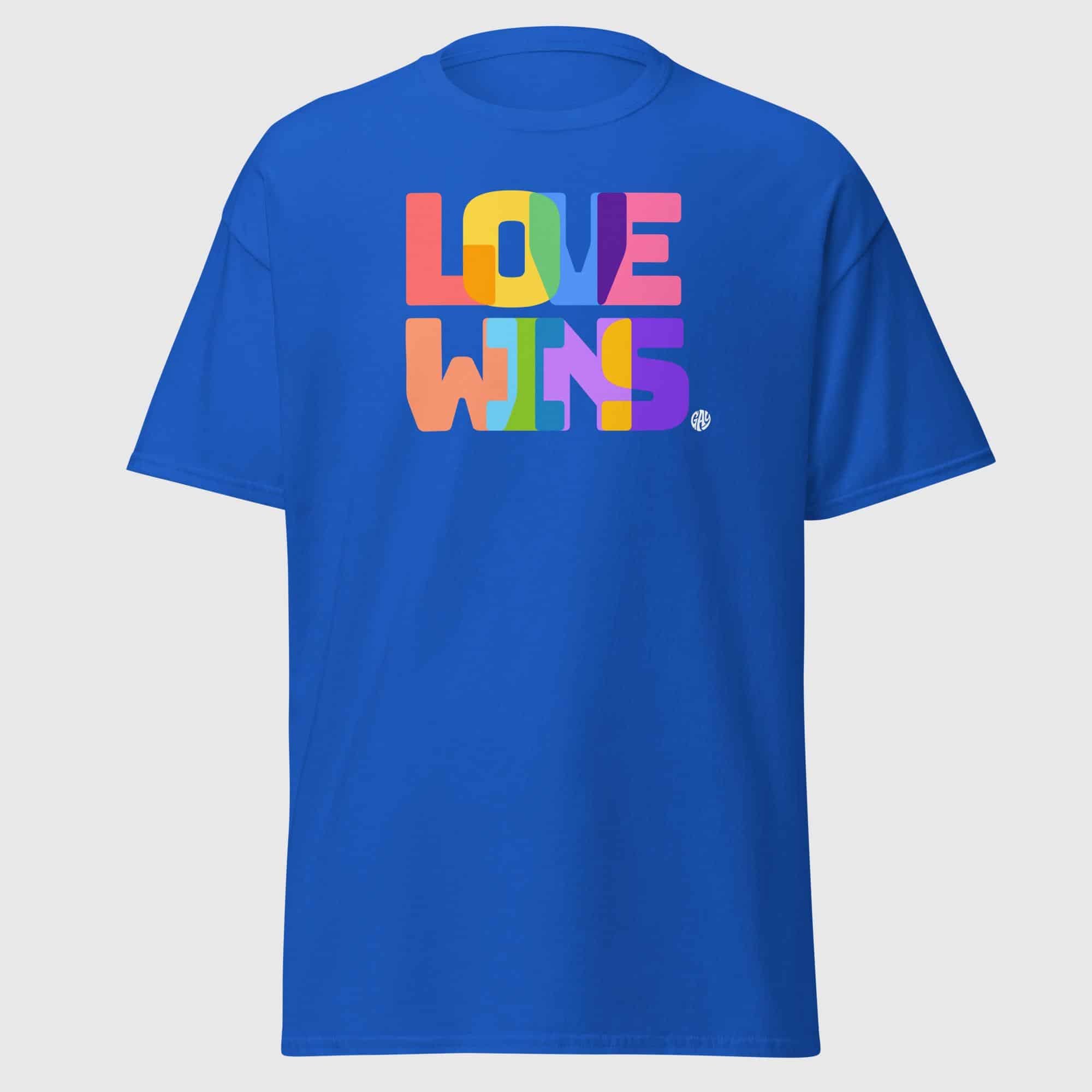 Love Wins - Gay Pride Shirt - Image 4